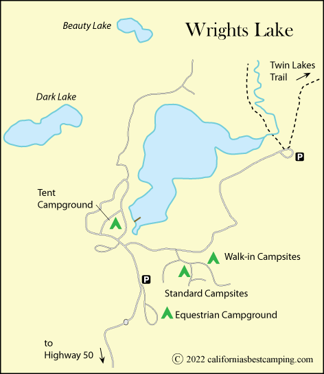 Wrights Lake, Eldorado National Forest, California