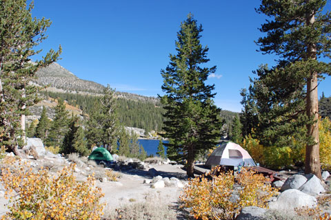 Rock Creek Lake Campground,  Inyo National Forest, CA