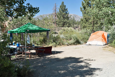 Tuff Campground,  Inyo National Forest, CA