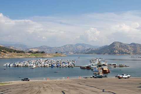 Pine Flat Lake Marina, Pine Flat Lake, CA