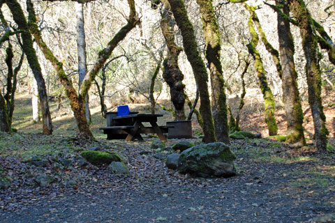 Ritchey Campground in Bothe-Napa Valley State Park, CA