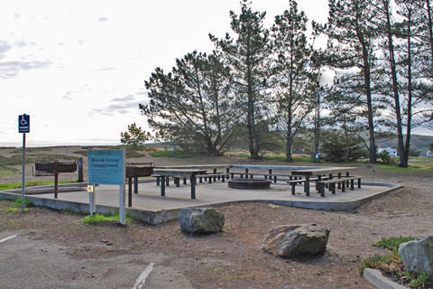 Doran Regional Park group campground, Bodega Bay, CA