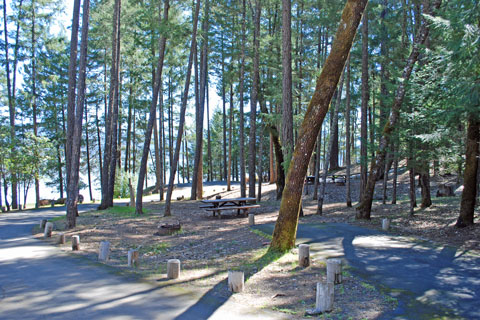 Fuller Grove Campground, Lake Pillsbury, CA