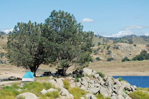 millerton lake campground miller fort campgrounds shore north