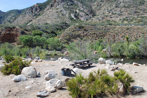 Fairview Campground, Kern River, CA