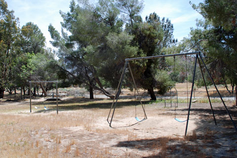 Tillie Creek Campground playground, Lake Isabella, CA