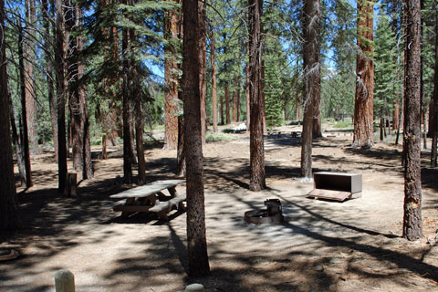 Mono Creek Campground, near Lake Thomas A. Edison, Sierra National Forest, CA