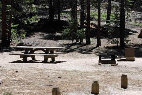 Mono Creek Campground, near Lake Thomas A. Edison, Sierra National Forest, CA