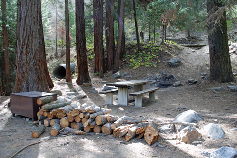 Hidden Falls Campground, Mountain Home Demonstration State Forest, CA