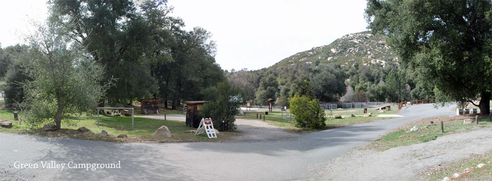 Green Valley Campground  - Cuyamaca Rancho State Park, CA