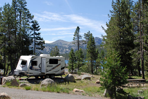 Caples Lake, Central California campgrounds