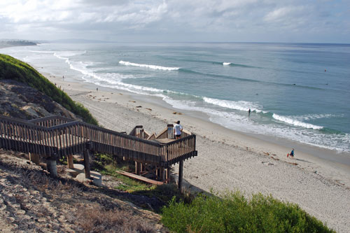 San Elijo  beach,  Southern California campgrounds
