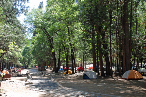 Camp 4 in Yosemite National Park