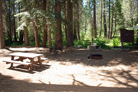 Last Chance Creek Campground, near Lake Almanor, CA