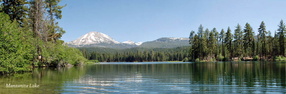 Manzanita Lake, LAssen Volcanic National Park, CA