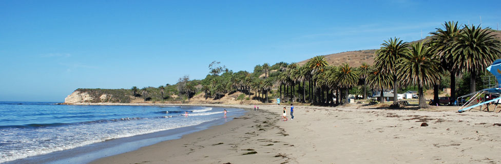 Refugio State Beach, Santa Barbara County,  California