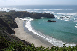 Mendocino coast,  Northern California campgrounds