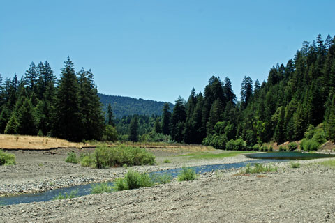 Eel River at Richardson Grove State Park, CA