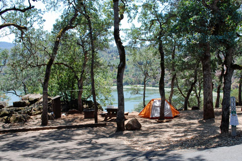 Lower Bay View Campground, Clear Lake State Park, CA