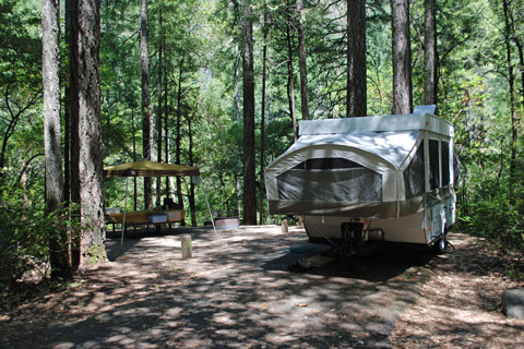 Panther Flat Campground, Six Rivers National Forest, CA