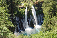 Burney Falls, Northern California campgrounds