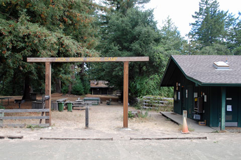 Jack Brook Horse Camp, Sam McDonald Park, San Mateo County, CA