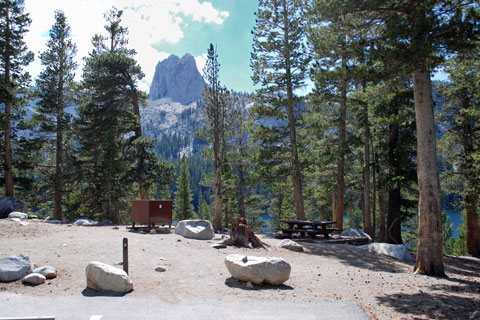 Lake George campground, Mammoth Lakes