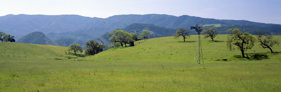 Santa Ynez Mountains,  California