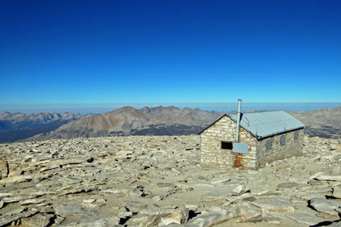 Summit of Mt. Whitney, Big Pine Lakes,  Inyo National Forest, CA