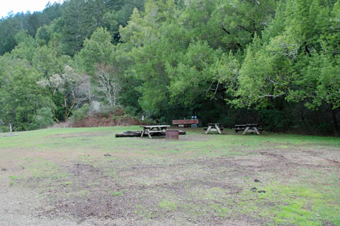 Equestrian Campground at Samuel P. Taylor State Park, CA
