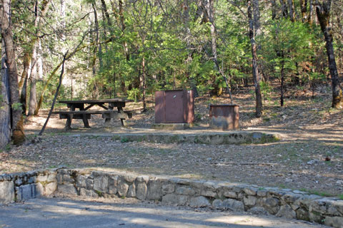 Castle Crags Campground, Castle Crags State Park, CA