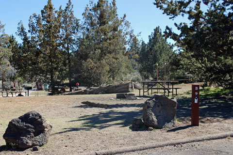 Indian Well Campground at Lava Beds National Monument
