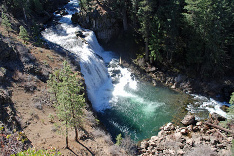 Middle Fowlers Falls, McCloud River, CA