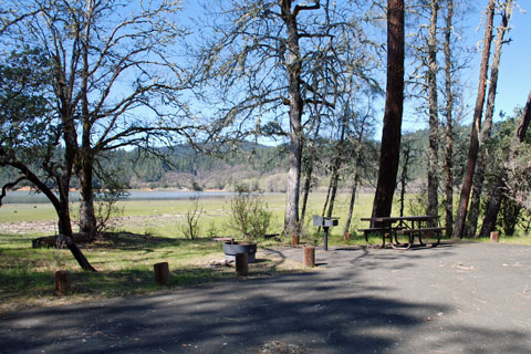 Navy Camp Campground, Lake Pillsbury, CA