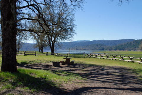 Oak Flat Campground, Lake Pillsbury, CA