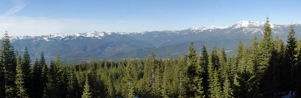 View from Mt. Shasta, CA