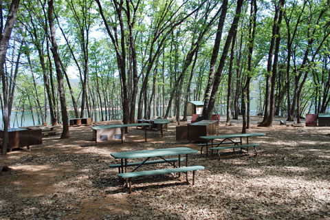 Dry Creek Group Campground, Whiskeytown Lake, CA