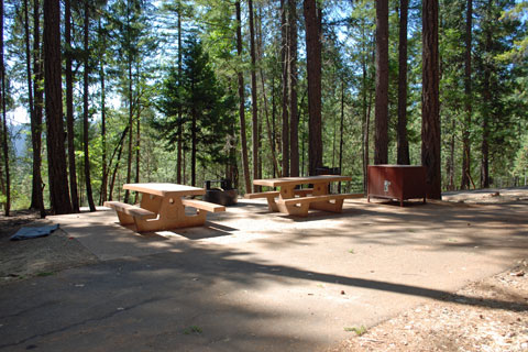 Bushytail Campground at Trinity Lake