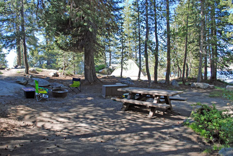 Marmot Rock Campground, Courtright Reservoir, CA