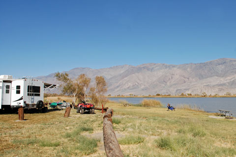 Diaz Lake Campground,  Lone Pine, Inyo County, CA