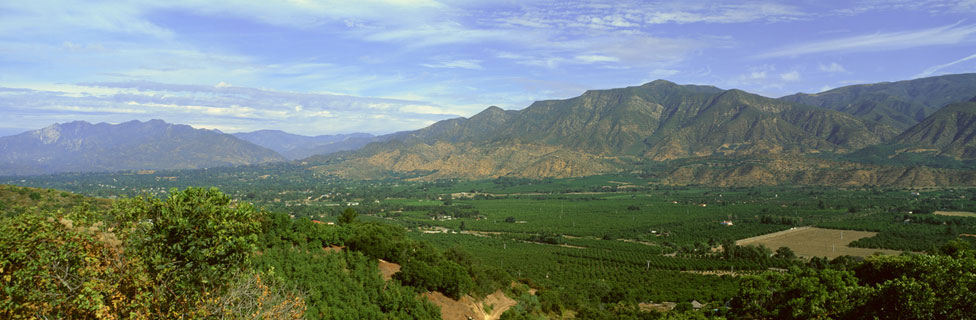 ojai Valley, Ventura County,  California