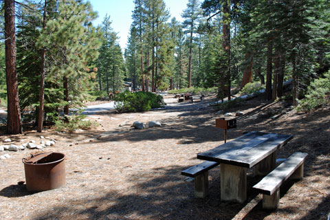 Campground at Emerald Bay State Park, Lake Tahoe