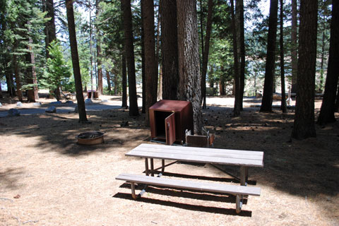 Fashoda Campground, Union Valley Reservoir, Eldorado National Forest, CA