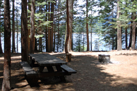 Sunset Campground, Union Valley Reservoir, CA