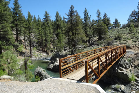 Leavit Meadow bridge, Humboldt-Toiyabe National Forest, CA