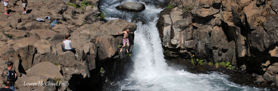 Lower McCloud Falls, Shasta-Trinity National Forest, CA