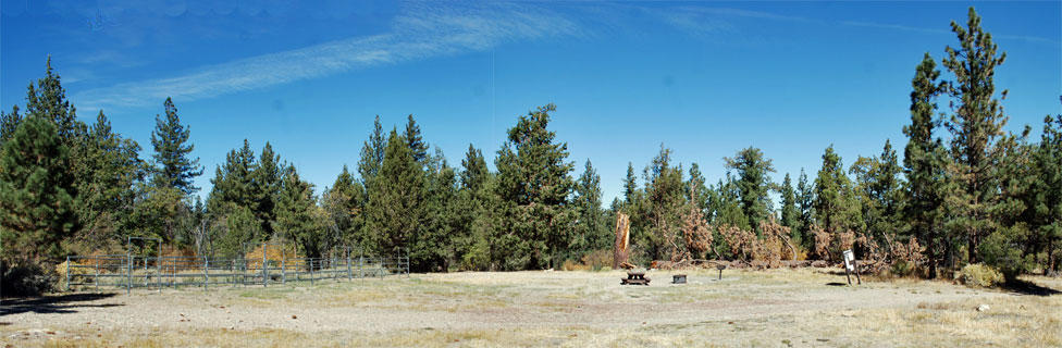 Green Spot Equestrian Group  Campground, Big Bear Lake, CA