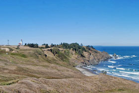 Cape Blanco, Oregon.