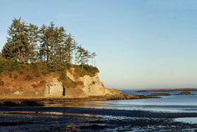 Sunset Bay State Park,  Oregon.