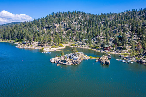 Big Bear Lake,  Southern California campgrounds